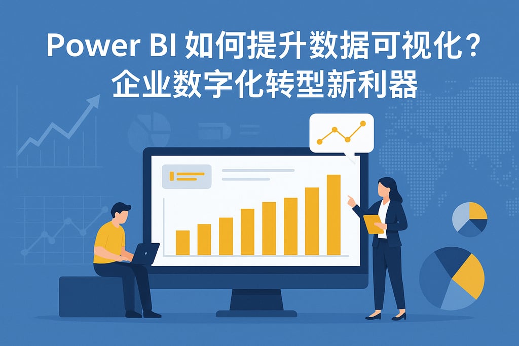 Power BI如何提升数据可视化？企业数字化转型新利器